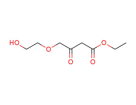 Molecular Structure of 251324-96-6 (ethyl 4-(2-hydroxyethoxy)-3-oxobutanoate)