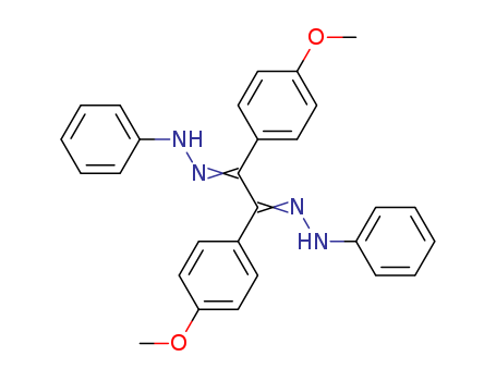 6320-31-6,N-[[(2Z)-1,2-bis(4-methoxyphenyl)-2-(phenylhydrazinylidene)ethylidene]amino]aniline,