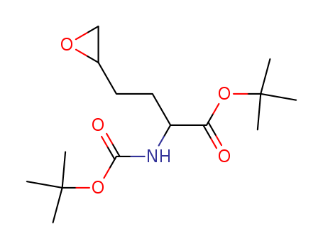 tert-butyl 2-(tert-butoxycarbonylamino)-4-(oxiran-2-yl)butanoate