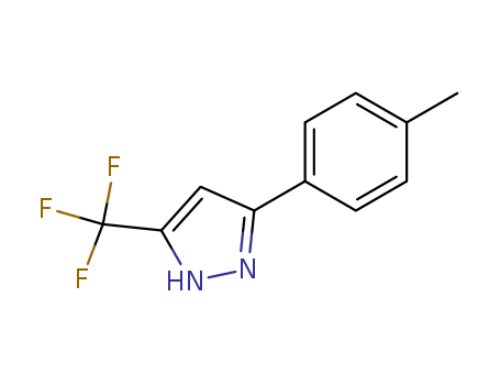 1H-Pyrazole, 3-(4-methylphenyl)-5-(trifluoromethyl)-(219986-64-8)