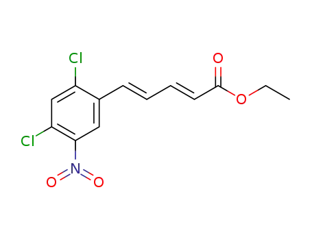 (2E,4E)-5-(2,4-Dichloro-5-nitro-phenyl)-penta-2,4-dienoic acid ethyl ester