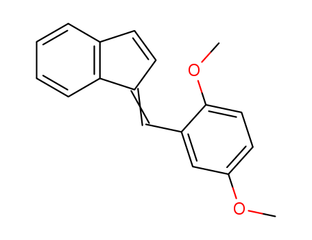 1H-Indene,1-[(2,5-dimethoxyphenyl)methylene]- cas  2428-42-4
