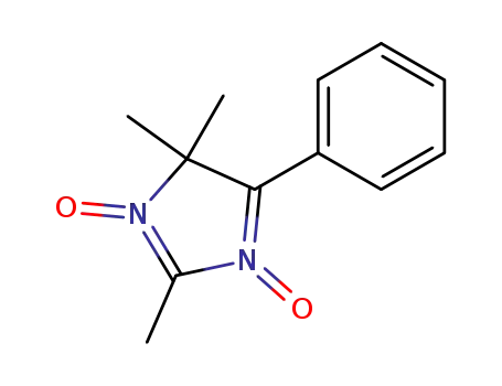 Molecular Structure of 38870-68-7 (4H-Imidazole, 2,4,4-trimethyl-5-phenyl-, 1,3-dioxide)