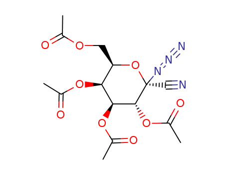 2,3,4,6-TETRA-O-ACETYL-1-AZIDO-1-DEOXY-ALPHA-D-GALACTOPYRANOSYL CYANIDE