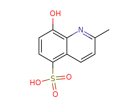 5-Quinolinesulfonic acid, 8-hydroxy-2-methyl-