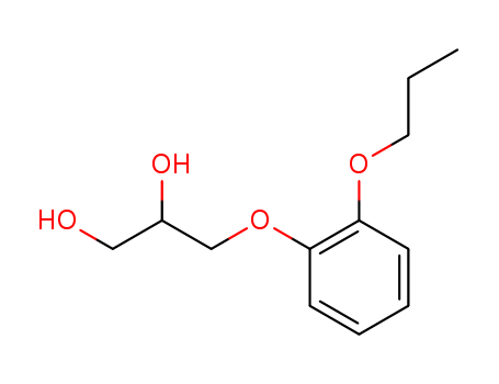 63991-76-4,3-(o-Propoxyphenoxy)-1,2-propanediol,1,2-Propanediol,3-(o-propoxyphenoxy)- (6CI)