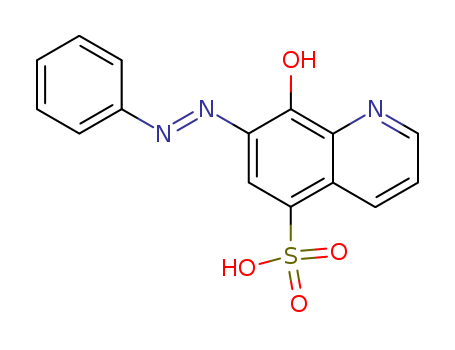 483-71-6,5-Quinolinesulfonic acid,8-hydroxy-7-(phenylazo)- ,