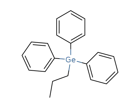 Molecular Structure of 5424-30-6 (triphenyl(propyl)germane)