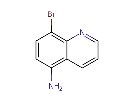 Molecular Structure of 116632-58-7 (8-BROMOQUINOLIN-5-AMINE)