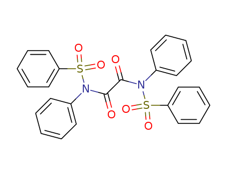 Ethanediamide, N,N'-diphenyl-N,N'-bis(phenylsulfonyl)-