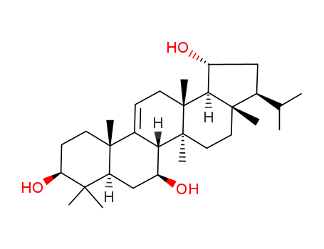 3β,7β,19α-Trihydroxy-5α-arbor-9(11)-ene