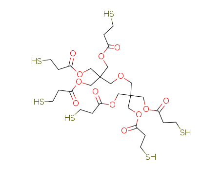 Molecular Structure of 25359-71-1 (DIPENTAERYTHRITOL HEXAKIS(3-MERCAPTOPROPIONATE))