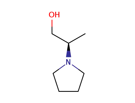 Molecular Structure of 169308-05-8 (1-Pyrrolidineethanol,beta-methyl-,(betaR)-(9CI))