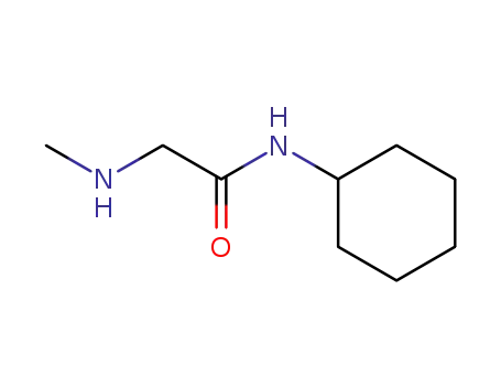 Molecular Structure of 46117-12-8 (N-cyclohexyl-2-(methylamino)acetamide)