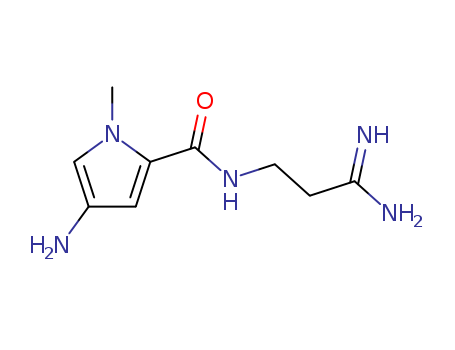 1H-Pyrrole-2-carboxamide, 4-amino-N-(3-amino-3-iminopropyl)-1-methyl-