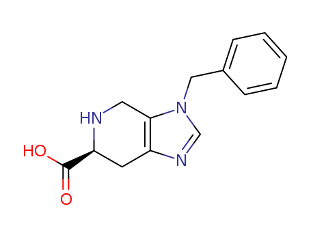 (S)-4,5,6,7-Tetrahydro-3-phenylmethyl-3H-imidazo[4,5-c]pyridine-6-carboxylic acid
