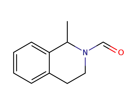 Molecular Structure of 79011-27-1 (2(1H)-Isoquinolinecarboxaldehyde, 3,4-dihydro-1-methyl-)