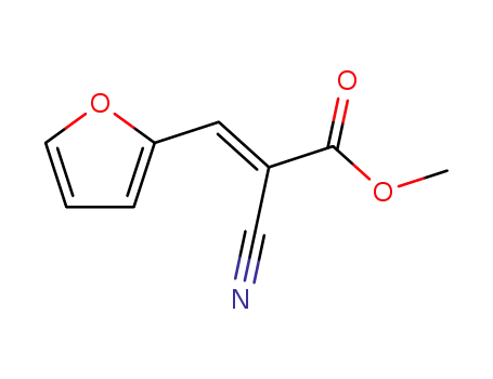 2-Propenoic acid, 2-cyano-3-(2-furanyl)-, methyl ester, (2E)-