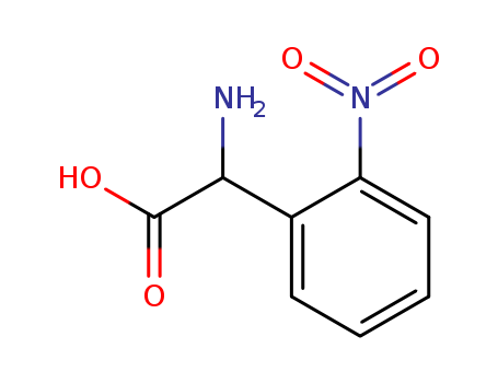 Benzeneacetic acid, a-amino-2-nitro-