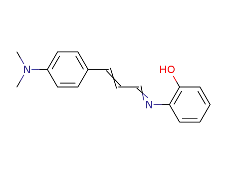 Molecular Structure of 140913-96-8 (Phenol, 2-[[3-[4-(dimethylamino)phenyl]-2-propenylidene]amino]-)
