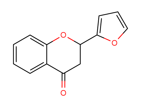 4H-1-Benzopyran-4-one, 2-(2-furanyl)-2,3-dihydro-