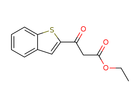 Benzo[b]thiophene-2-propanoicacid, β-oxo-, ethyl ester