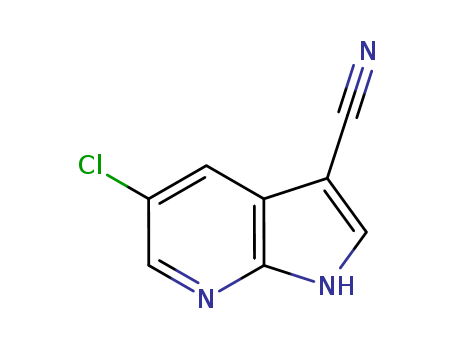 5-Chloro-3-cyano-7-azaindole