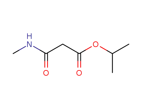 Molecular Structure of 323203-14-1 (2-carboisopropoxy-N-methyl-acetamide)