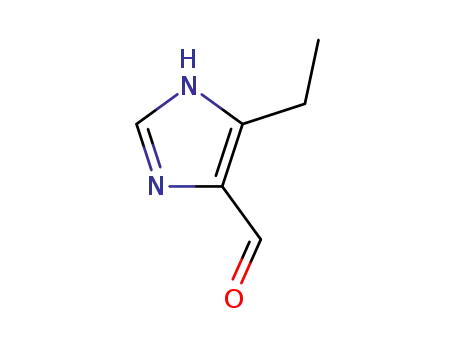 Molecular Structure of 97749-73-0 (1H-Imidazole-4-carboxaldehyde, 5-ethyl-)