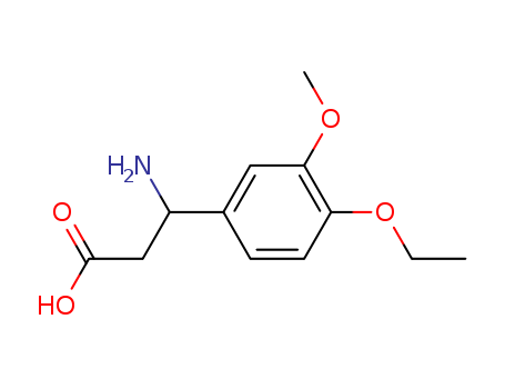 3-Amino-3-(4-ethoxy-3-methoxyphenyl)propanoic acid