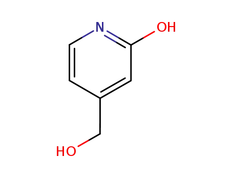 Molecular Structure of 127838-58-8 (2(1H)-Pyridinone,4-(hydroxymethyl)-(9CI))