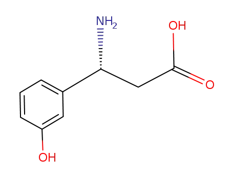 Molecular Structure of 26049-12-7 (3-AMINO-3-(3-HYDROXY-PHENYL)-PROPIONIC ACID)