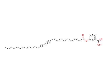 Benzoic acid, 3-[(1-oxo-10,12-pentacosadiynyl)oxy]-