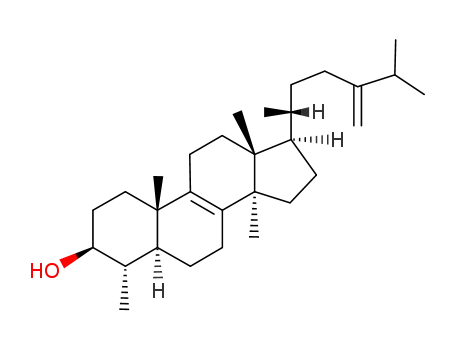 Molecular Structure of 16910-32-0 (obtusifoliol)