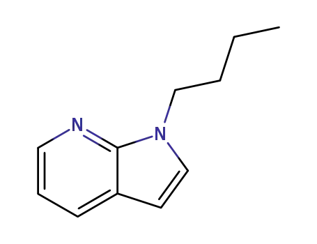 Molecular Structure of 152956-02-0 (N-butyl-7-azaindole)