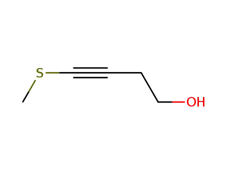 Molecular Structure of 357615-22-6 (3-Butyn-1-ol, 4-(methylthio)-)