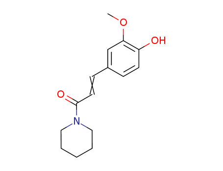 4-HYDROXY-3-METHOXYCINNAMYLPIPERIDINECAS