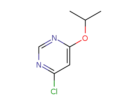 Molecular Structure of 83774-13-4 (4-Chloro-6-isopropoxypyrimidine)