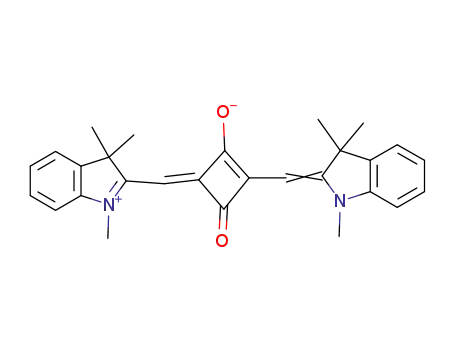 Molecular Structure of 14238-53-0 ((4E)-3-hydroxy-2-[(Z)-(1,3,3-trimethylindol-2-ylidene)methyl]-4-[(1,3,3-trimethylindol-2-yl)methylidene]cyclobut-2-en-1-one)