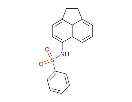 Molecular Structure of 4709-70-0 (N-(1,2-dihydroacenaphthylen-5-yl)benzenesulfonamide)