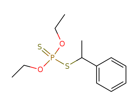 37602-96-3,O,O-diethyl S-(1-phenylethyl) phosphorodithioate,