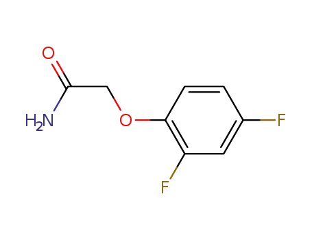 Molecular Structure of 399-43-9 (2-(2,4-difluorophenoxy)acetamide)
