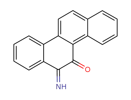 Molecular Structure of 59283-73-7 (5(6H)-Chrysenone, 6-imino-)