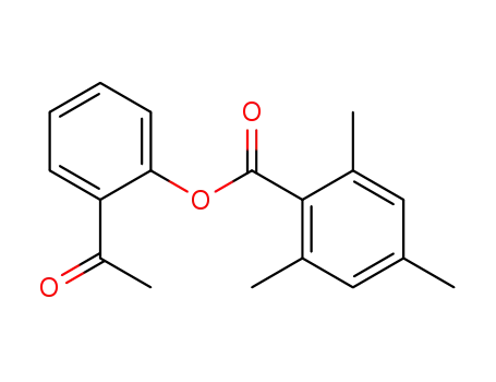 2,4,6-trimethyl-benzoic acid-(2-acetyl-phenyl ester)