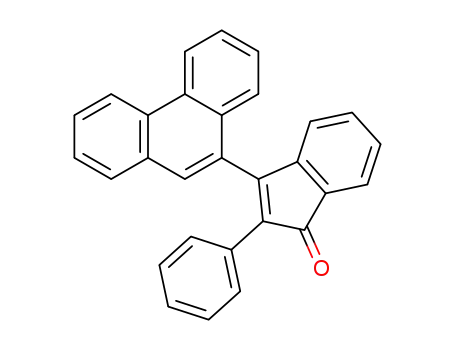 3-(Phenanthren-9-YL)-2-phenyl-1H-inden-1-one