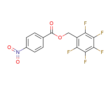 4-nitro-benzoic acid-(2,3,4,5,6-pentafluoro-benzyl ester)