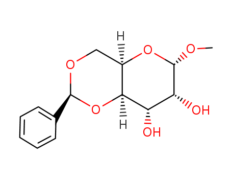 Methyl 4,6-O-[(R)-phenylmethylene]-alpha-D-galactopyranoside