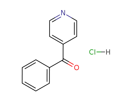 Molecular Structure of 72034-25-4 (4-Benzoylpiperidine hydrochloride)