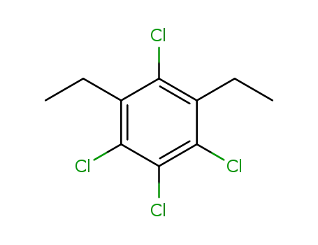 1,3-diethyl-2,4,5,6-tetrachloro-benzene