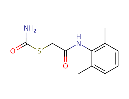 5429-09-4,S-{2-[(2,6-dimethylphenyl)amino]-2-oxoethyl} carbamothioate,